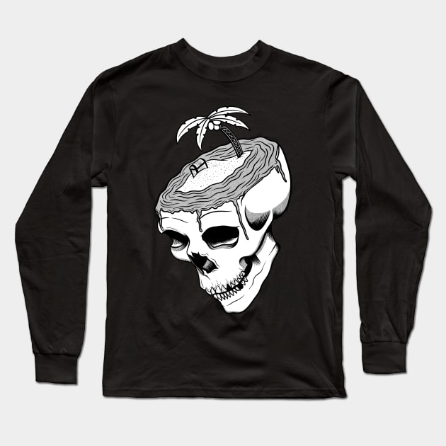 Skull Island Long Sleeve T-Shirt by stuffofkings